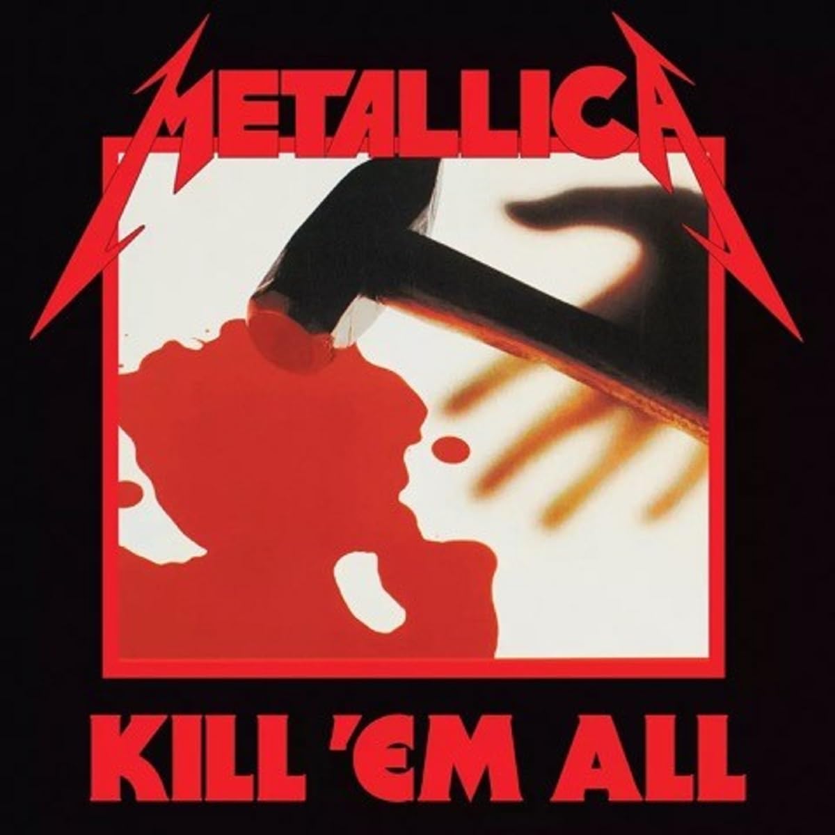 METALLICA - KILL'EM ALL ltd fire engine red vinyl LP - Slika 2