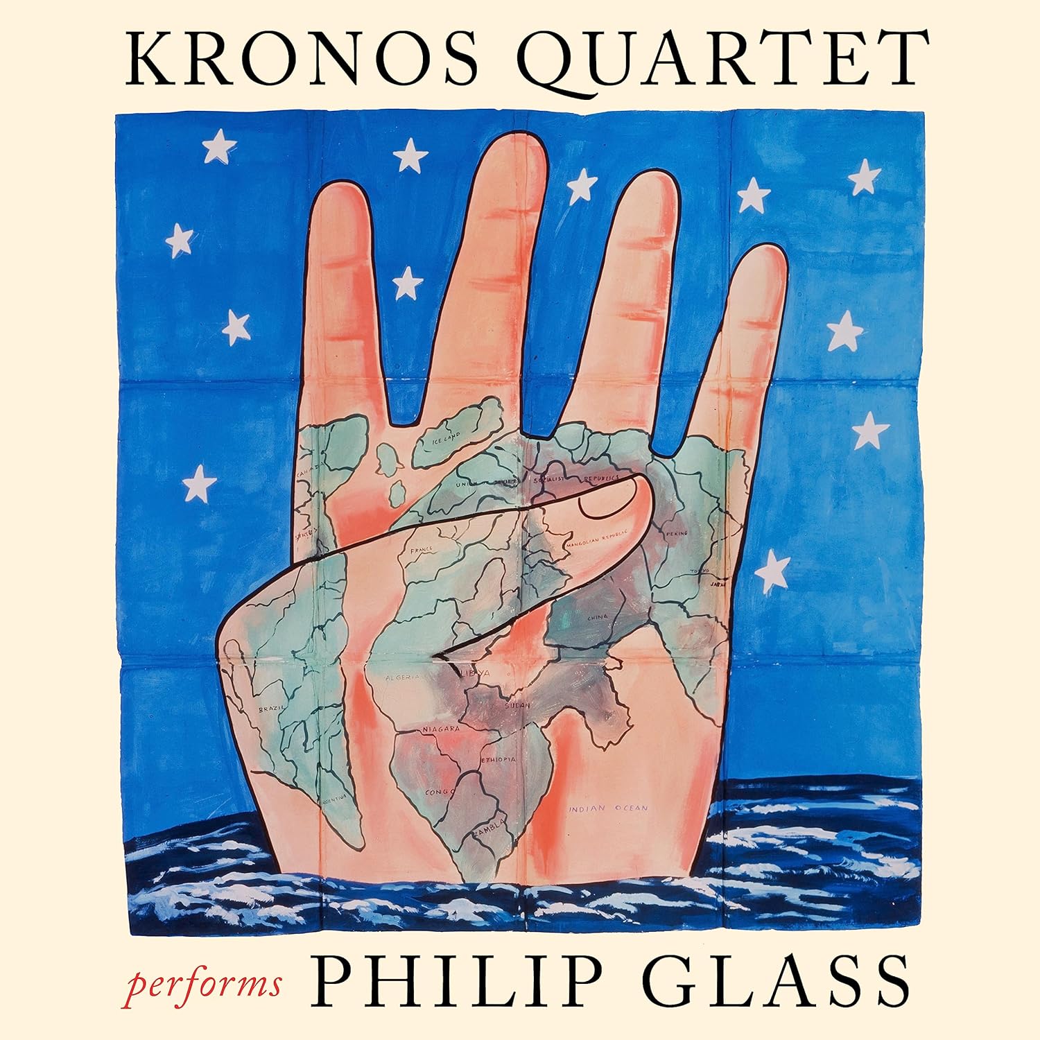 KRONOS QUARTET - PERFORMS PHILIP GLASS LP2