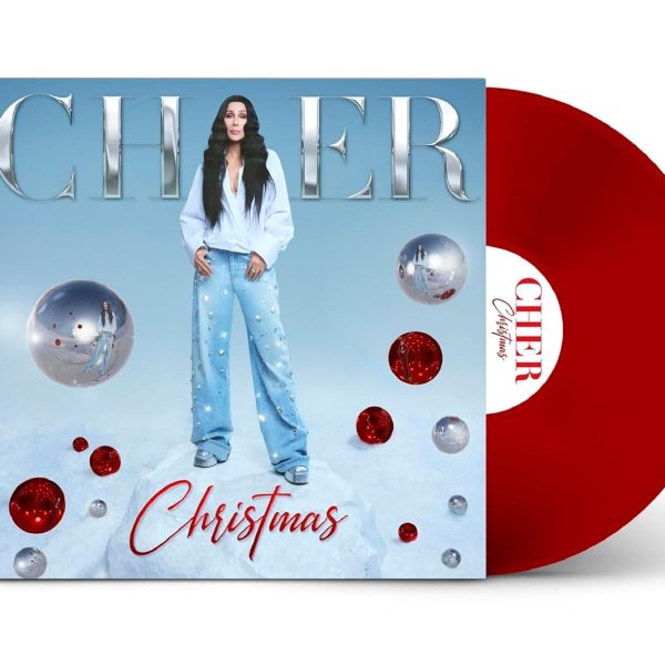 CHER - CHRISTMAS ruby red vinyl LP