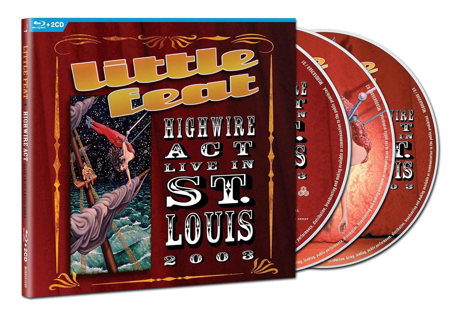 LITTLE FEAT - HIGHWIRE ACT LIVE CD2B