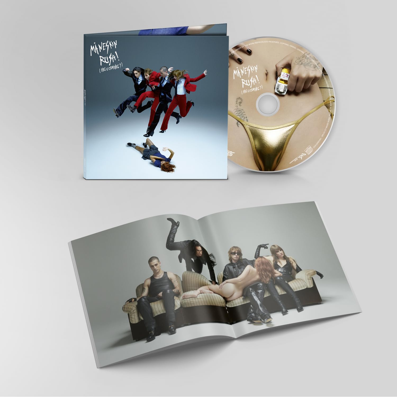 MANESKIN - RUSH! ARE U COMING CD