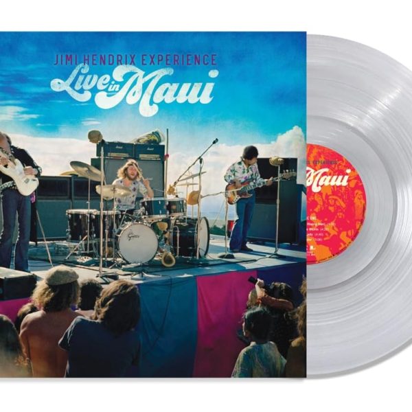 HENDRIX JIMI - LIVE IN MAUI clear colored vinyl  LP