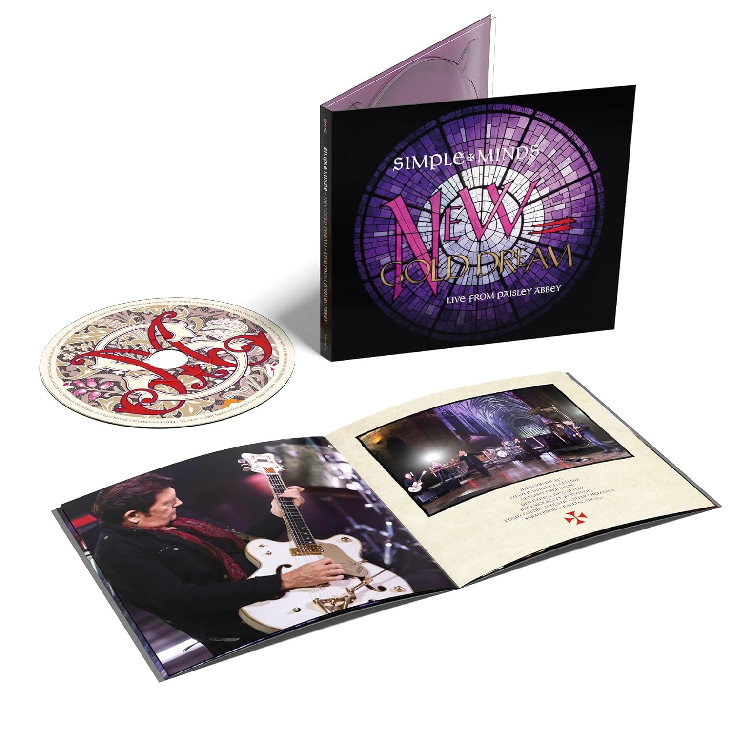 SIMPLE MINDS - NEW GOLD DREAM-LIVE CD