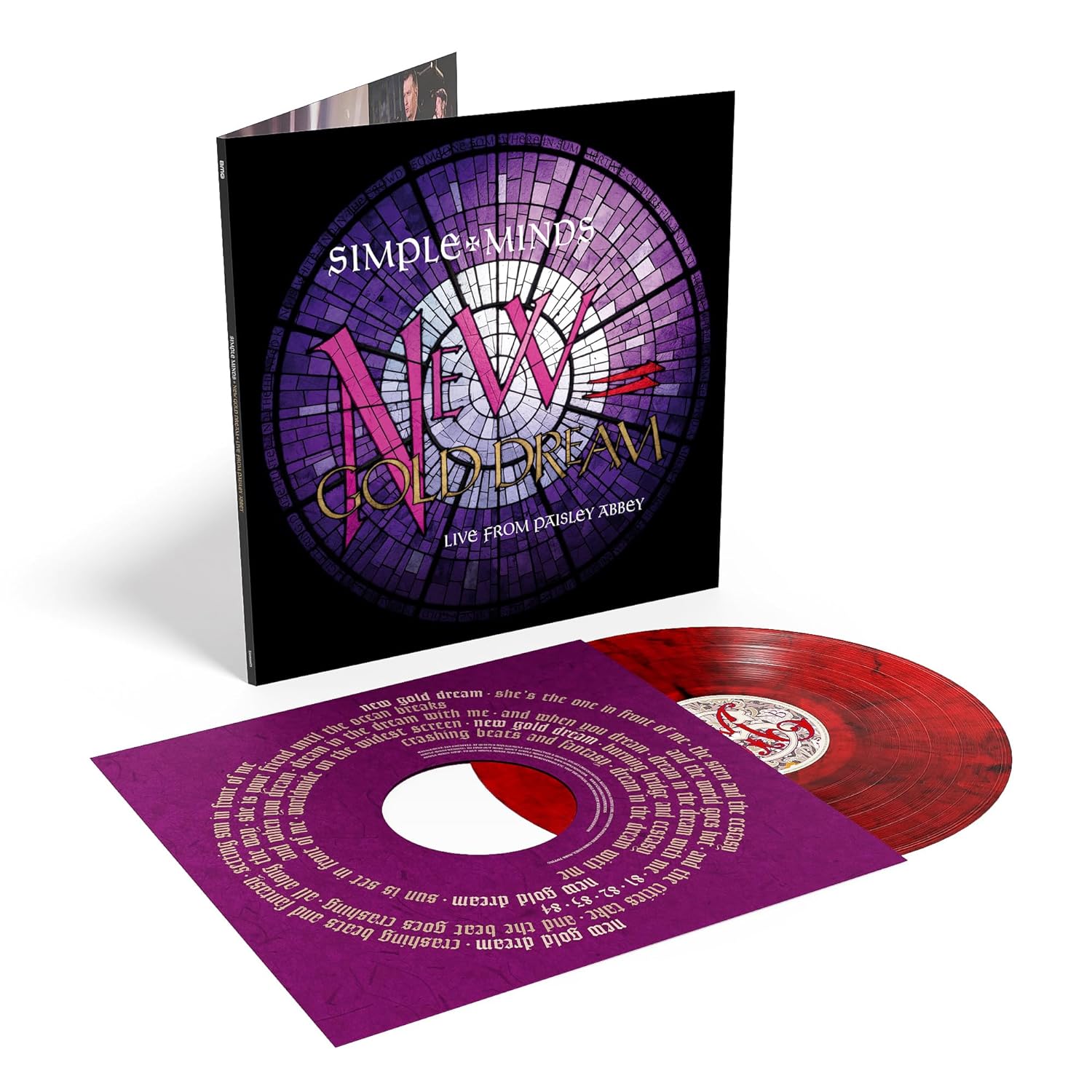 SIMPLE MINDS - NEW GOLD DREAM-LIVE LP2