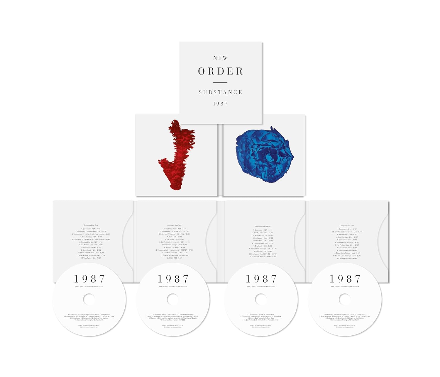 NEW ORDER - SUBSTANCE 1987 expanded CD4