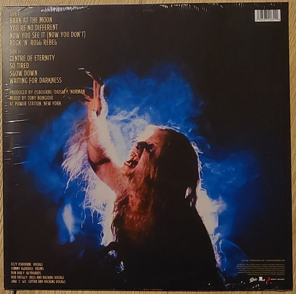 OSBOURNE OZZY - BARK AT THE MOON 40TH LP - Slika 3