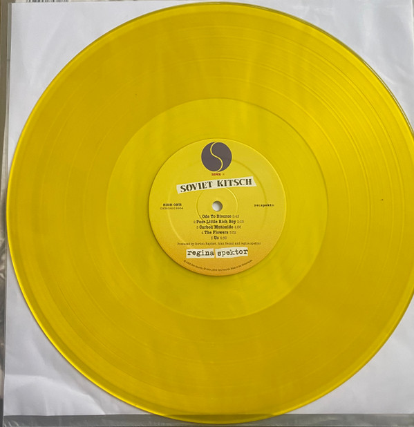 SPEKTOR REGINA - SOVIET KITSCH translucent yellow vinyl LP - Slika 2