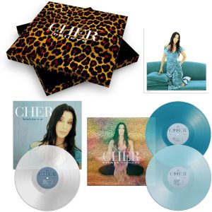 CHER - BELIEVE 25th anniversary coulored vinyl LP3