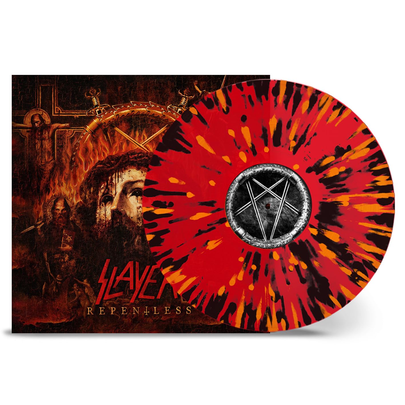 SLAYER - REPENTLESS transparent red vinyl LP