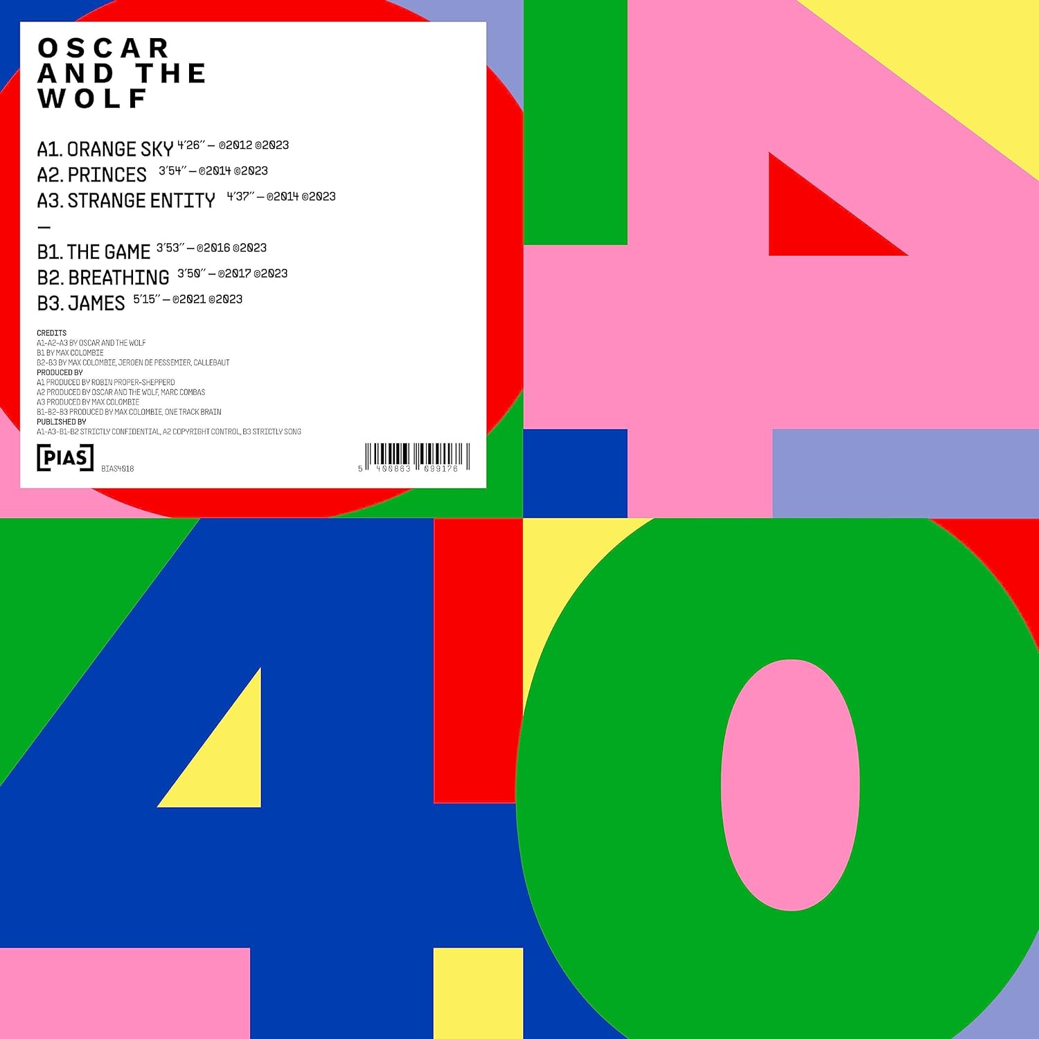 TIGA - PIAS 40 12EP