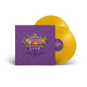 WISHBONE ASH - LIVE DATES LIVE1973-2000 yellow vinyl LP2