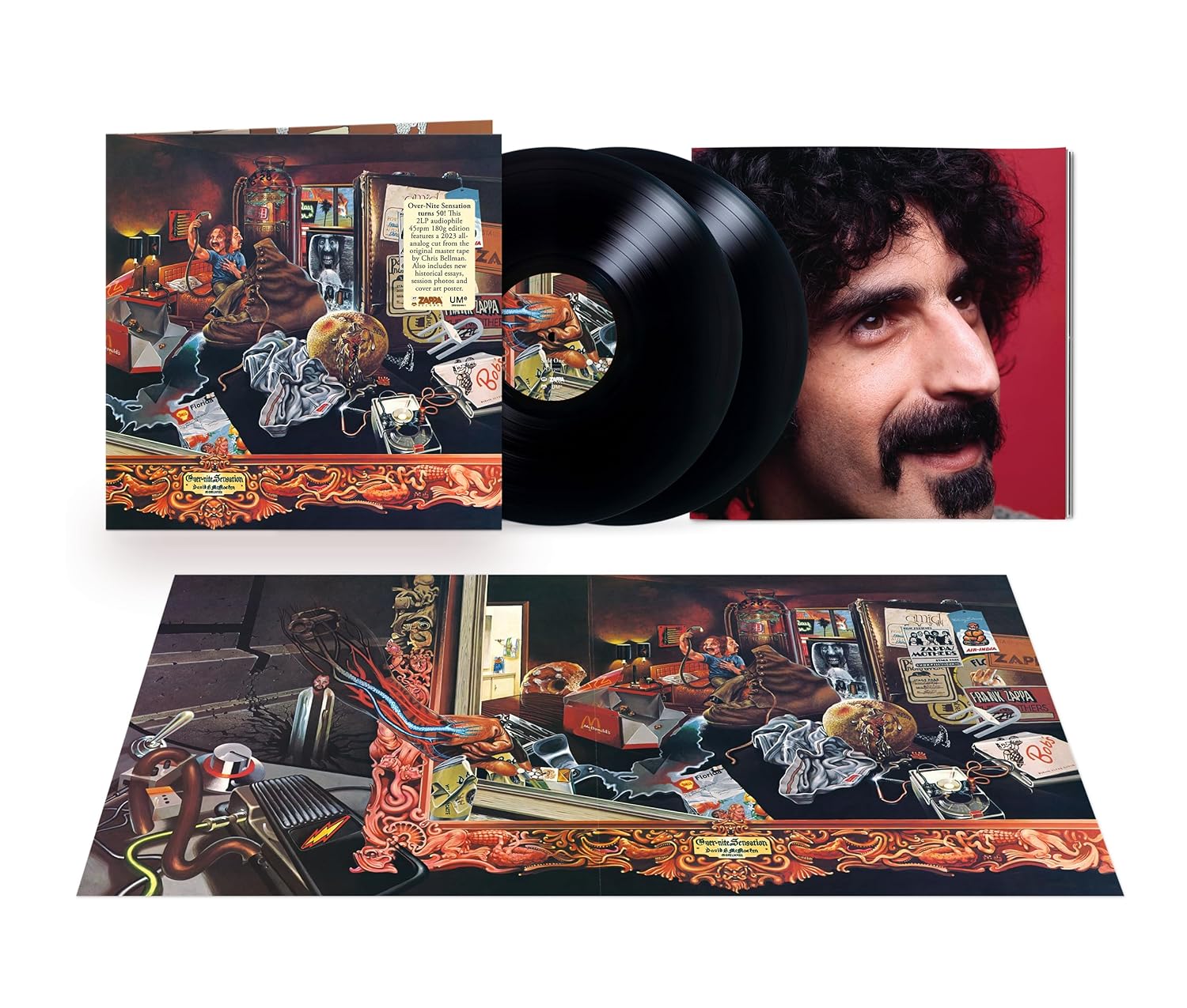 ZAPPA FRANK - OVER NITE SENSATION 50 Anniversary vinyl LP2