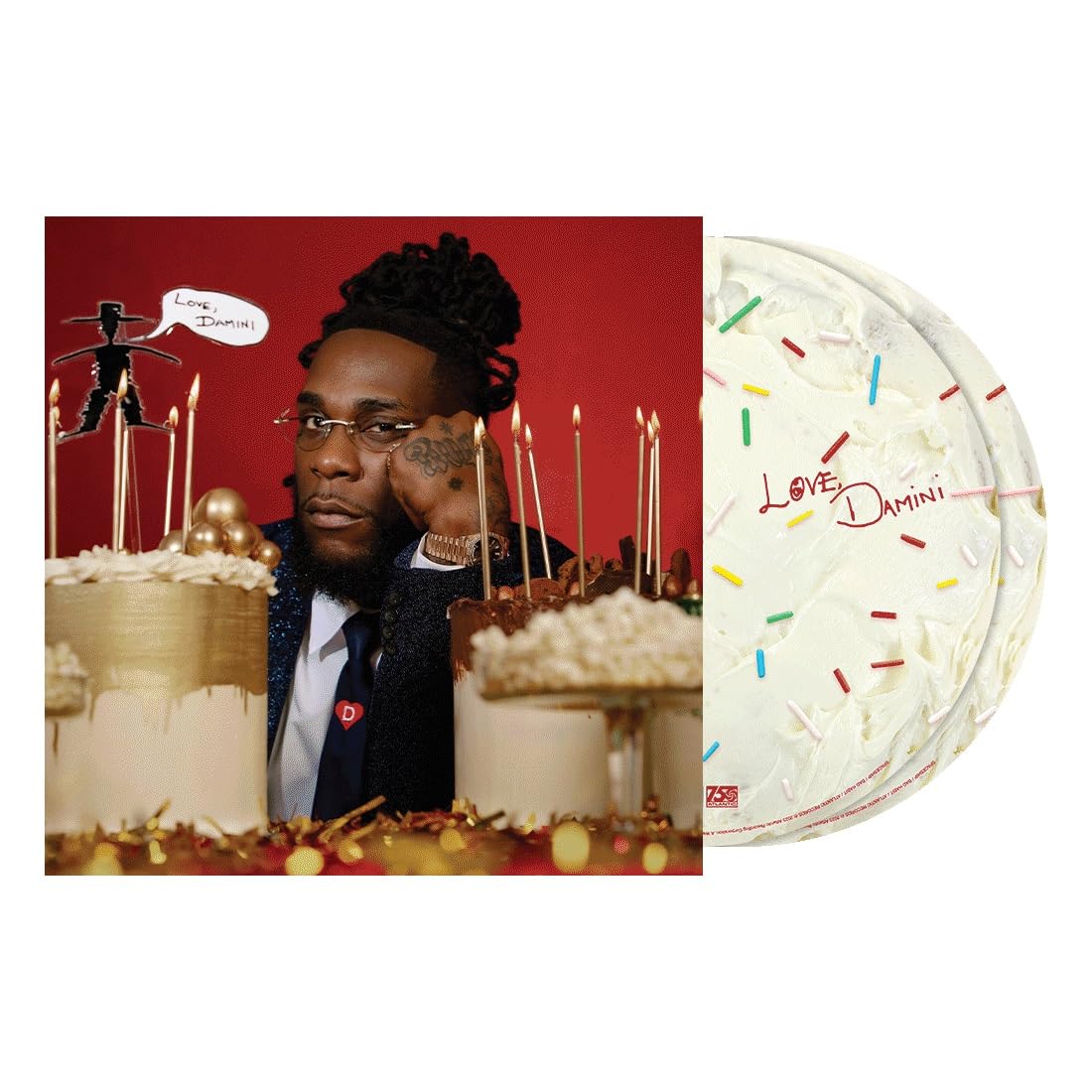 BURNA BOY - LOVE, DAMINI LP