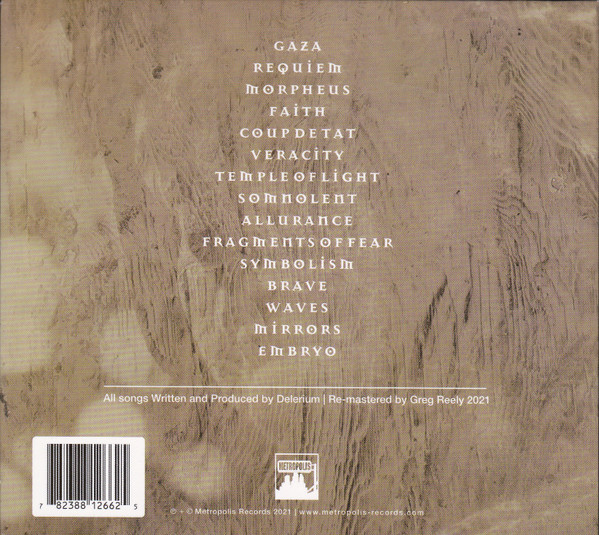 DELERIUM - MORPHEUS digipack CD - Image 2