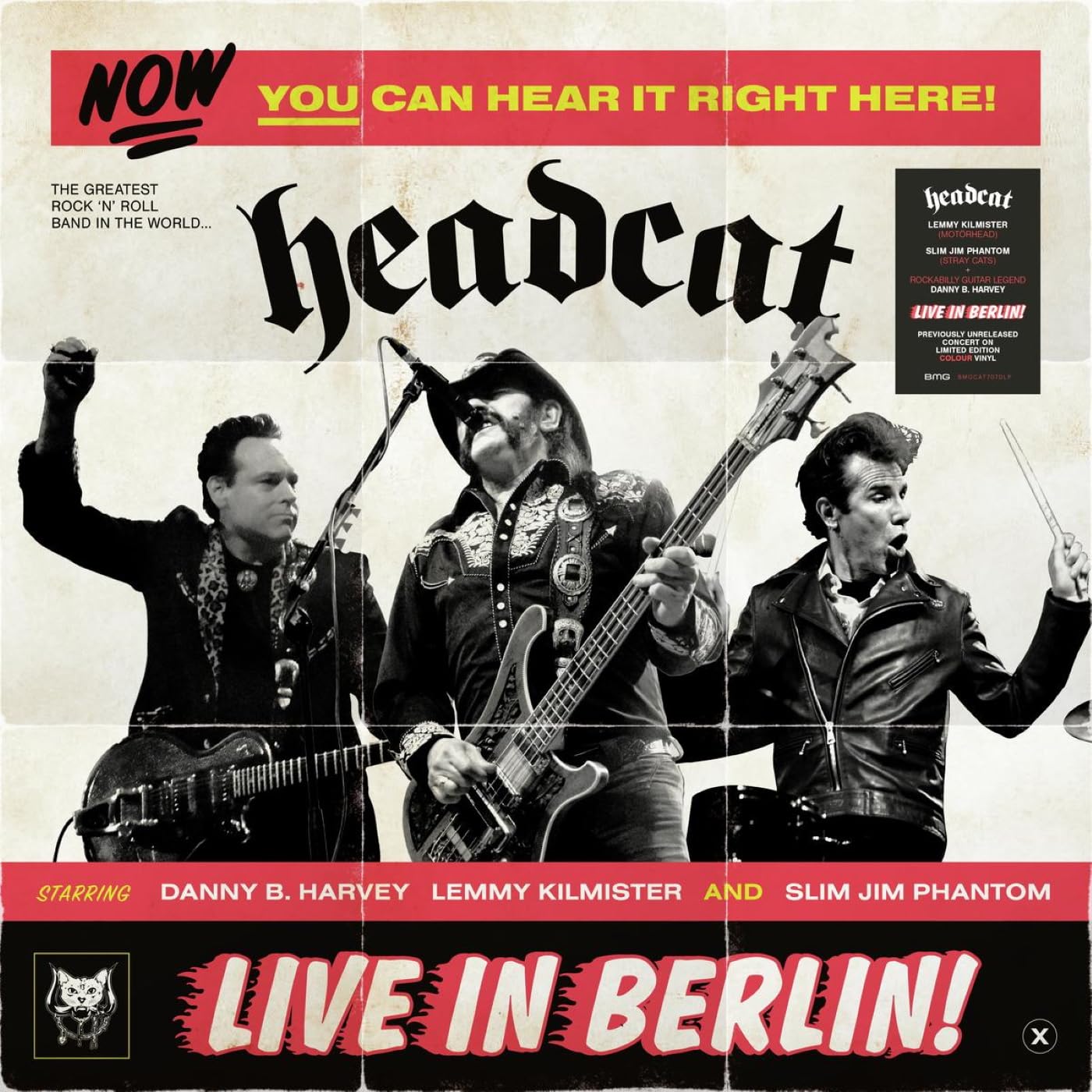 HEADCAT - LIVE IN BERLIN ltd red vinyl LP2 - Slika 3