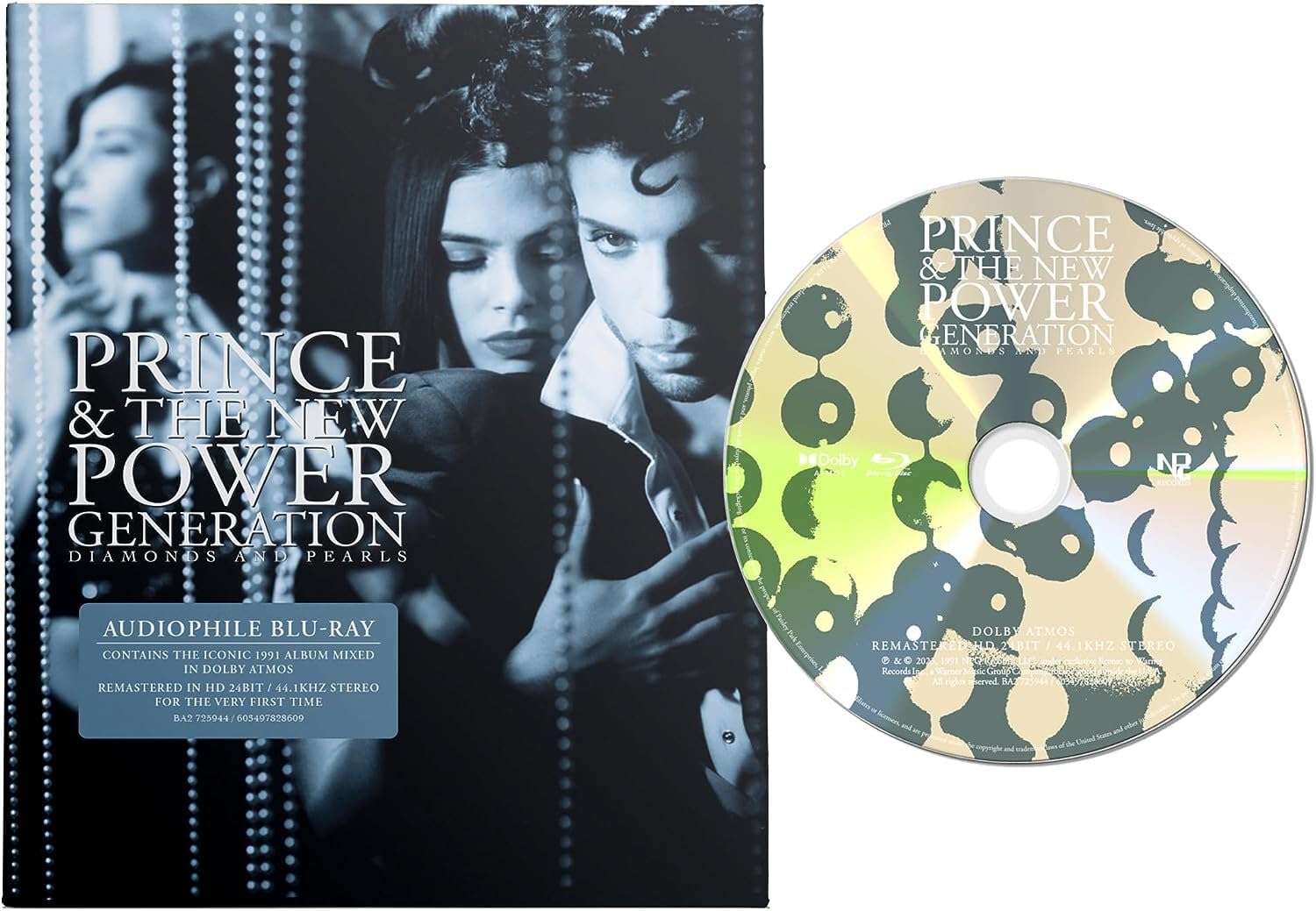 PRINCE - DIAMONDS AND PEARLS BRD (Audiophile ATMOS / HD Audio Blu-ray)