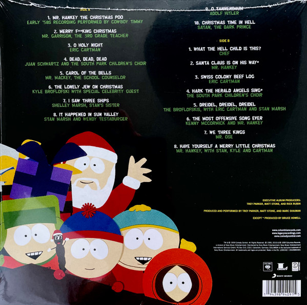 O.S.T. - SOUTH PARK: MR. HANKEYS CHRISTMAS CLASSICS LP - Slika 2