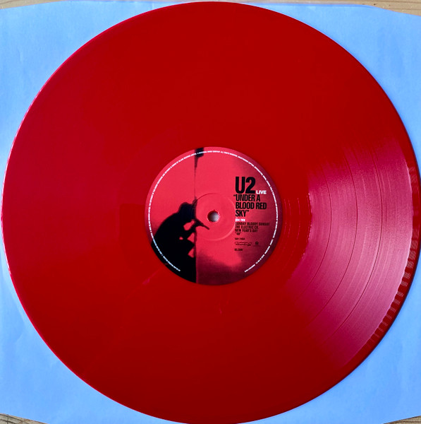 U2 - UNDER BLOOD RED SKY 40 anniversary ltd gatefold red vinyl LP - Slika 2
