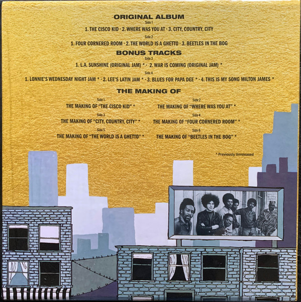 WAR - WORLD IS A GHETTO 50 anniversary collectr's edition gold vinyl LP5 - Slika 2