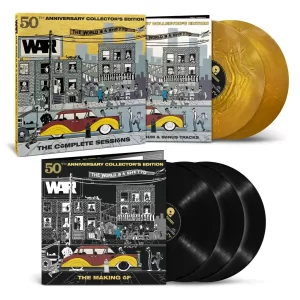 WAR - WORLD IS A GHETTO 50 anniversary collectr's edition gold vinyl LP5
