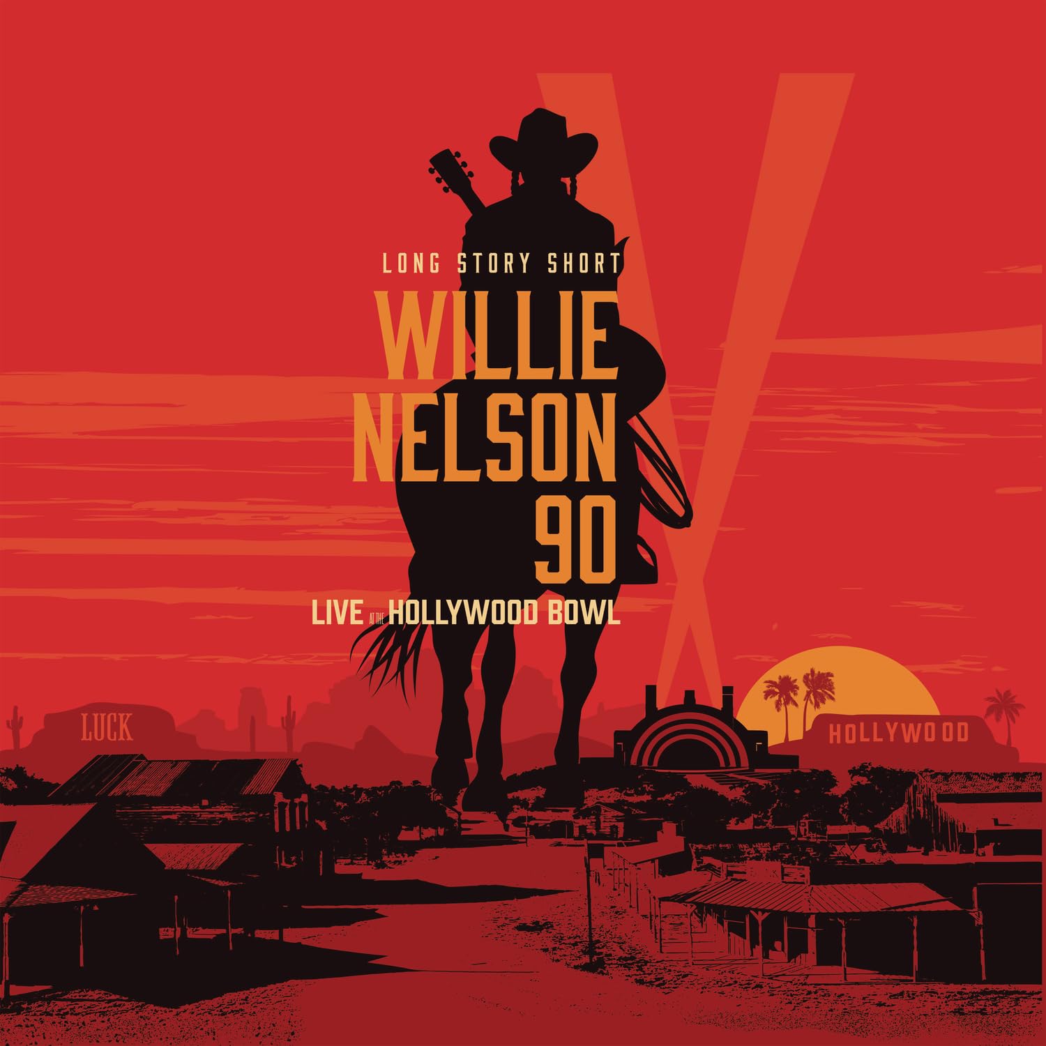NELSON WILLIE - 90-LIVE AT HOLLYWOOD BOWL LP2 - Slika 2