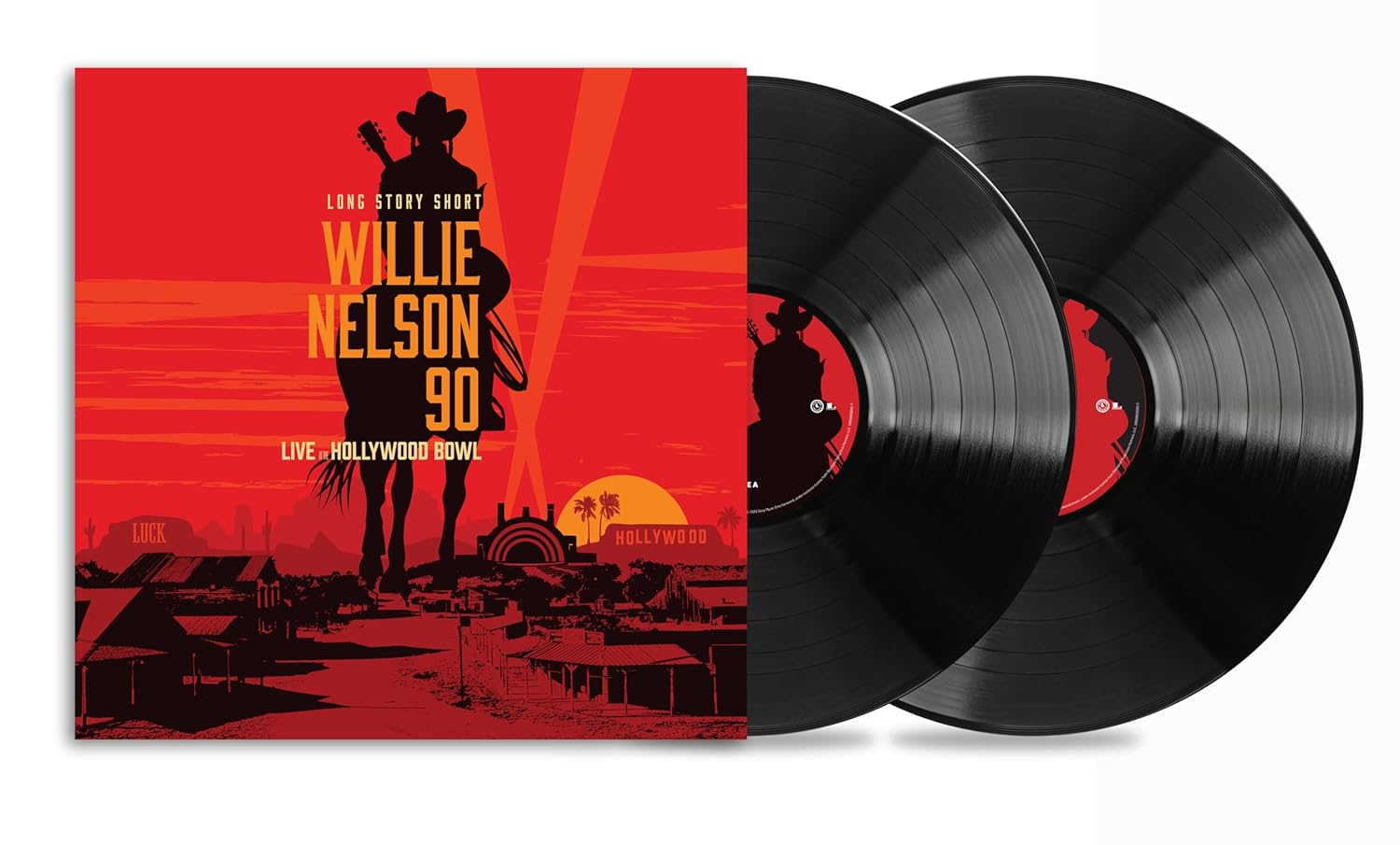 NELSON WILLIE - 90-LIVE AT HOLLYWOOD BOWL LP2