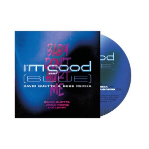 GUETTA DAVID & BEBE REXHA - I'm Good (Blue) / Baby Don't Hurt Me ltd blue vinyl 12"