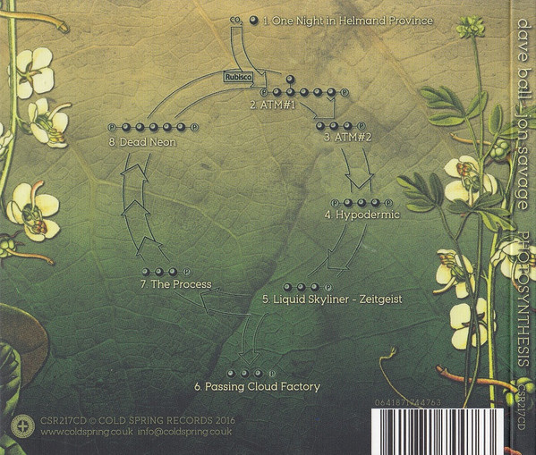 BALL DAVE/SAVAGE JON - PHOTOSYNTHESIS digi CD - Image 2