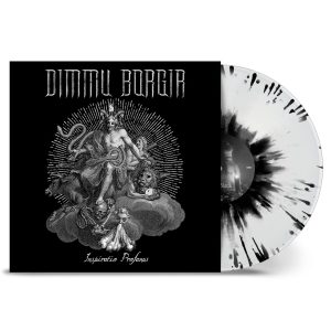 DIMMU BORGIR - INSIRATIO PROFANUS white black splatter vinyl LP