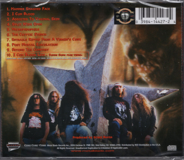 CANIBAL CORPSE - TOMB OF THE MUTILATED CD - Slika 2