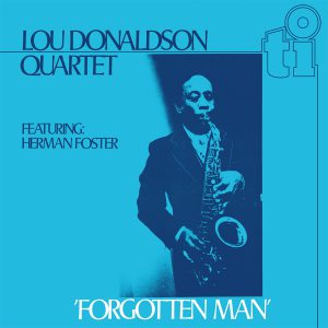 DONALDSON LOU - FORGOTTEN MAN blue vinyl LP