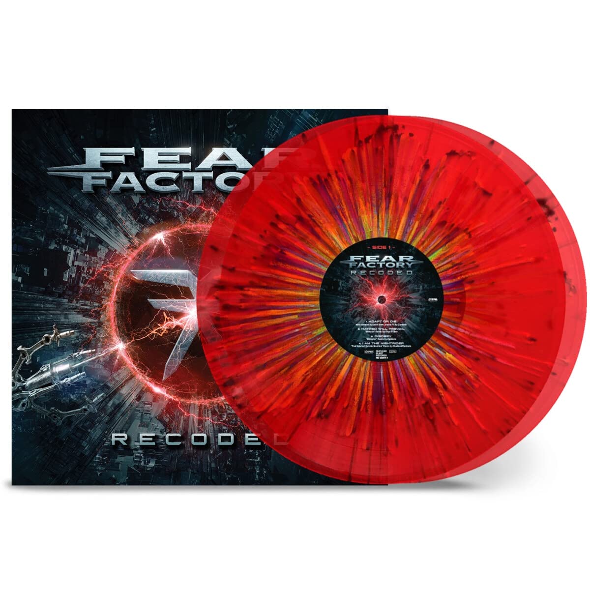 FEAR FACTORY - RECODED (transparent/red) LP2 LTD
