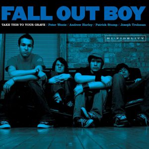 FALL OUT BOY - TAKE THIS TO YOUR GRAVE ltd blue jay vinyl LP
