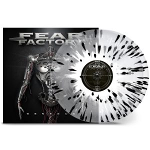 FEAR FACTORY - GENEXUS ltd crystal clear vinyl LP2