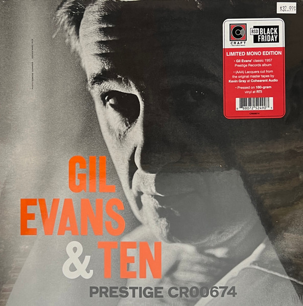 EVANS GIL - GIL EVANS & TEN limited mono black friday 2023 vinyl LP