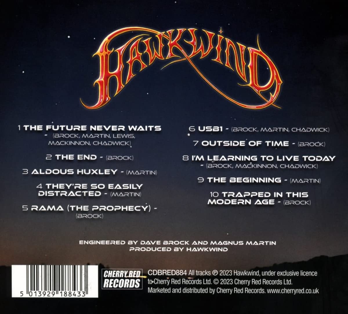 HAWKWIND - FUTURE NEVER WAITS CD - Slika 2