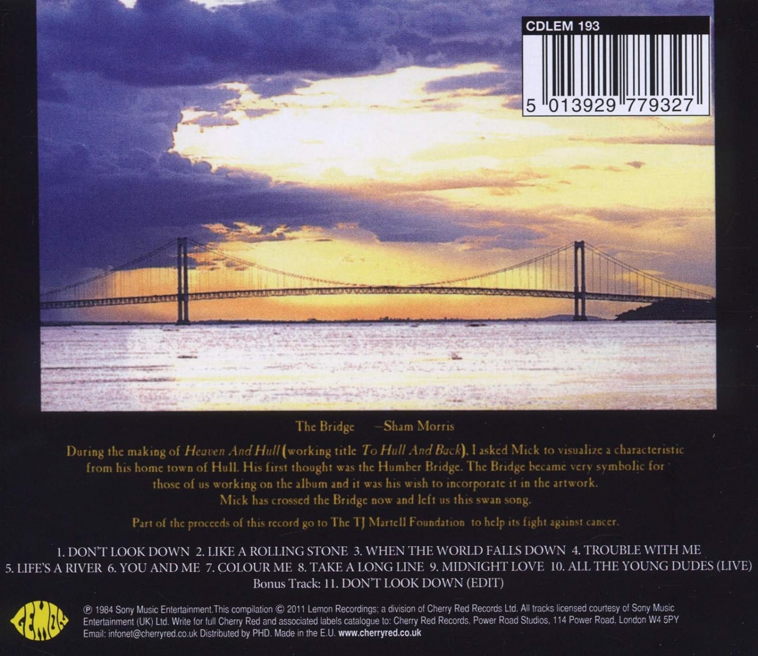RONSON MICK - HEAVEN AND HULL - Slika 2