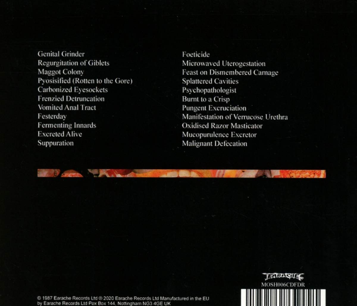 CARCASS - REEK OF PUTREFACTION CD - Slika 2