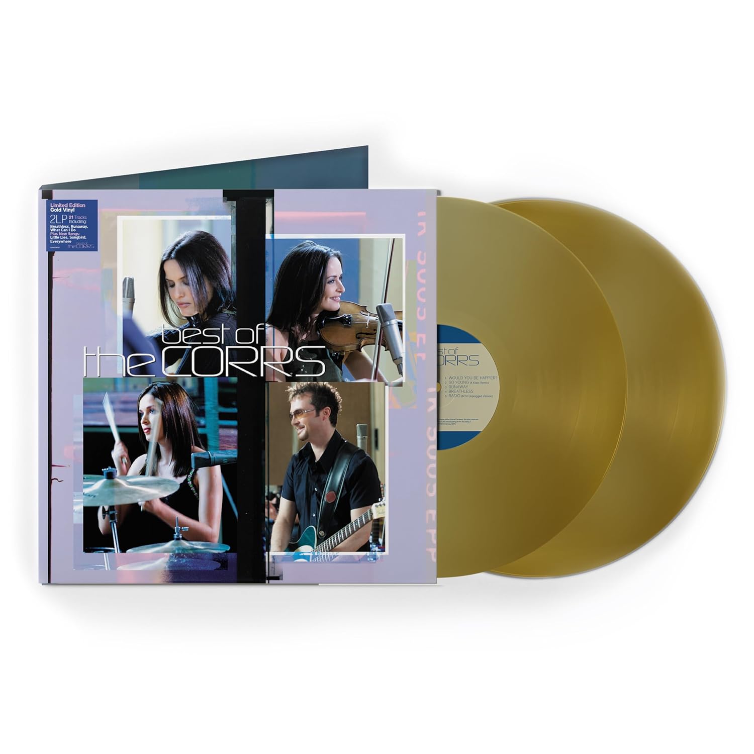 CORRS - BEST OFF ltd gold vinyl LP2