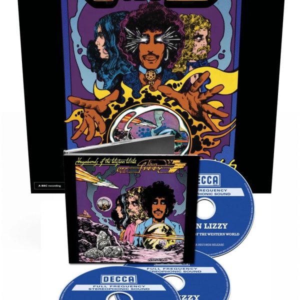 THIN LIZZY - VAGABONDS OF THE WESTERN WORLD 50th anniversary CD3/BRD