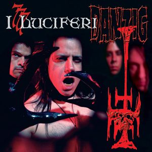 DANZIG - 777: I LUCIFERI split color splatter vinyl LP
