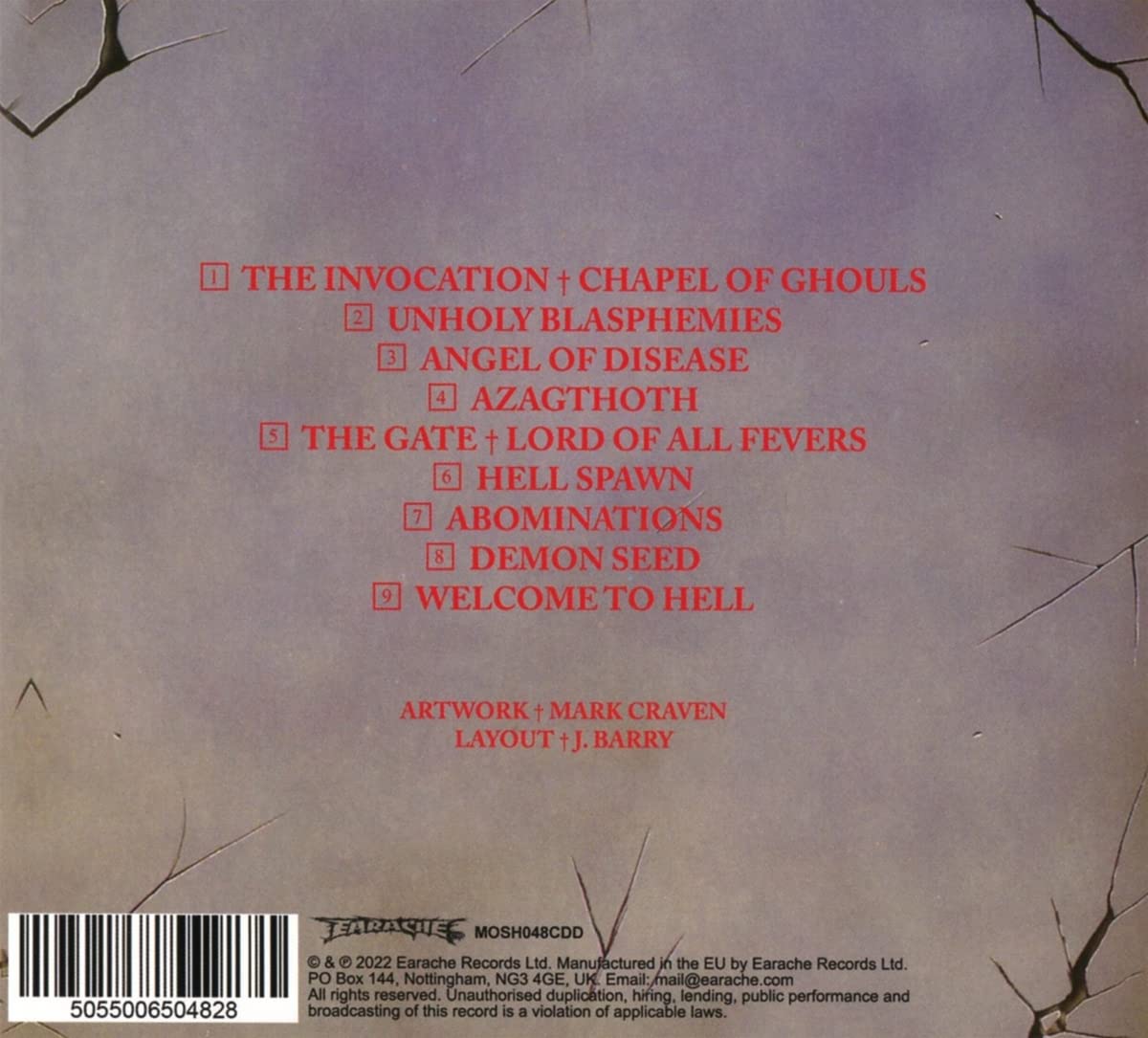 MORBID ANGEL - ABOMINATIONS OF DESOLATION CD - Slika 2