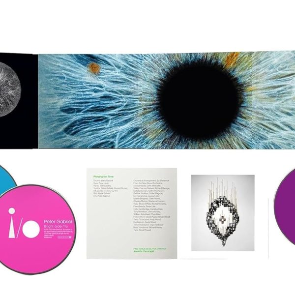 GABRIEL PETER - I/O BRIGHT-SIDE DARK-SIDE MIXES (2CD Blue & Pink + Purple BluRay)