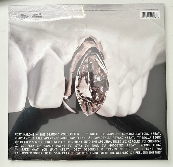 POST MALONE - DIAMOND COLLECTION black friday 2023 vinyl LP2 - Slika 2