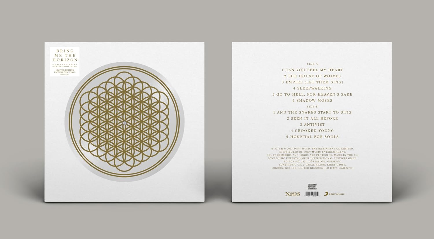 BRING ME THE HORIZON - SEMPITERNAL 10th anniversary picture disc LP
