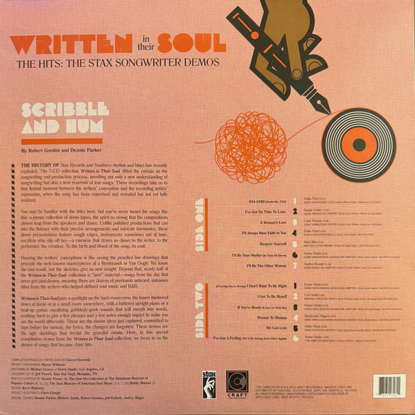V./A. - WRITTEN IN THEIR SOUL black friday 2023 LP - Slika 3