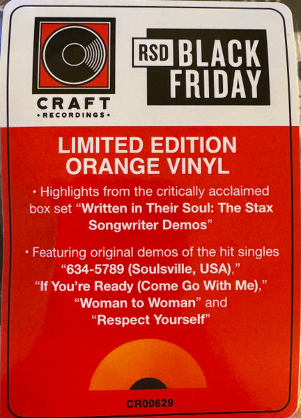 V./A. - WRITTEN IN THEIR SOUL black friday 2023 LP - Slika 4
