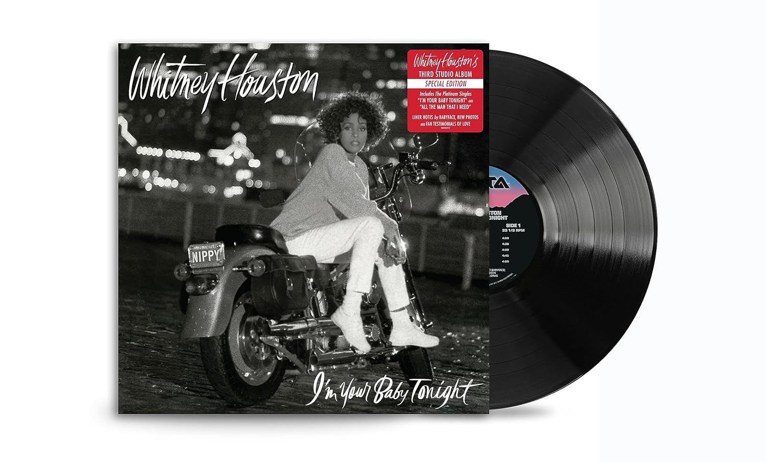 HOUSTON WHITNEY - I'M YOUR BABY TONIGHT LP