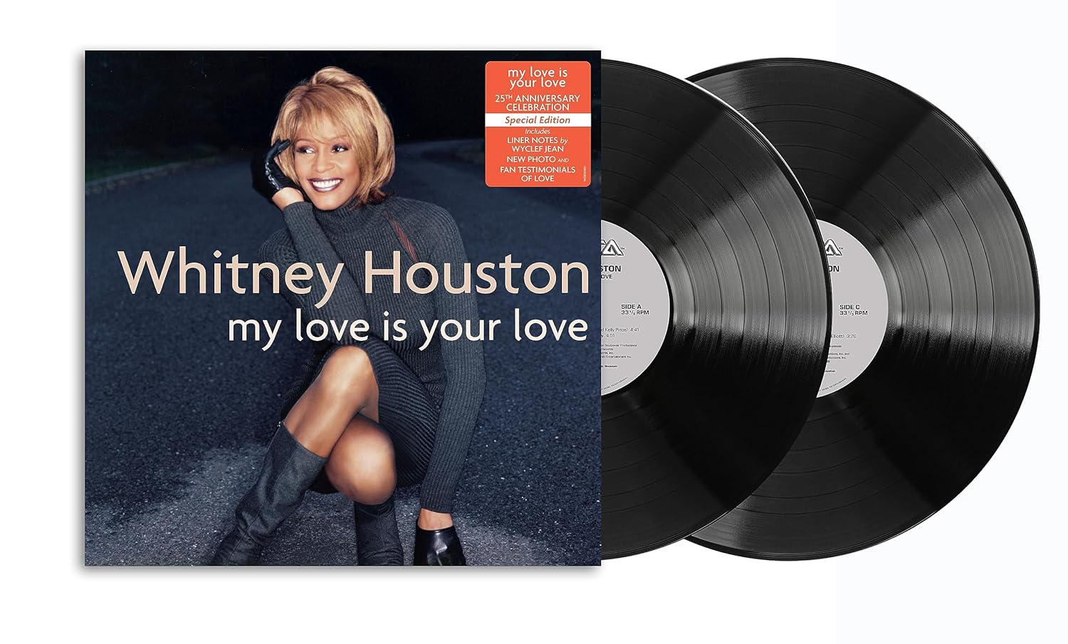 HOUSTON WHITNEY - MY LOVE IS YOUR LOVE 25th anniversary LP2