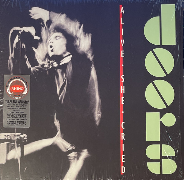 DOORS - ALIVE SHE CRIED emerald vinyl LP